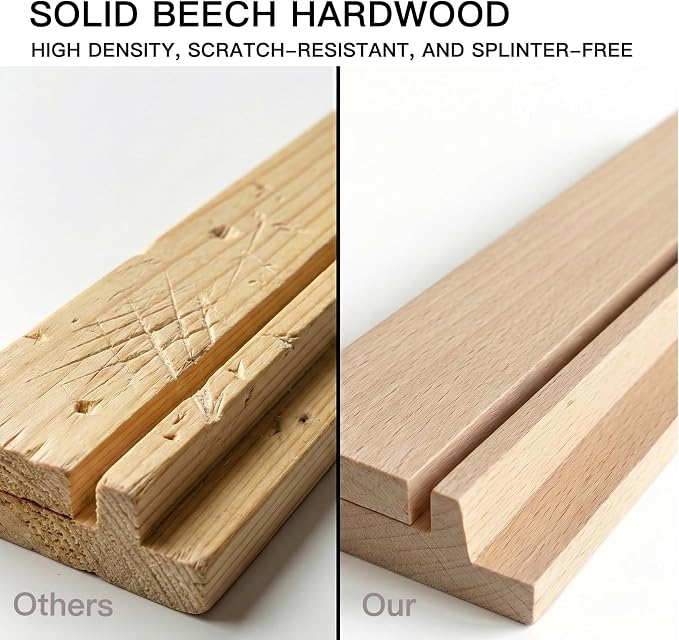 Set 4 Soportes de Madera para Mahjong de 44 cm miniatura 5