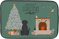 Vista 55 de Caroline's Treasures CK7824DDM - Tapete absorbente para secado de platos con diseño de bulldog inglés, rojo y blanco, para encimera de cocina, 14 x