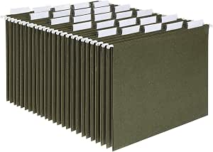 Pendaflex Carpetas colgantes para archivos, tamaño carta, pestañas…
