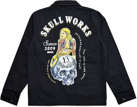 Amazon | (スカルワークス) Skull Works タトゥーガールジャケット