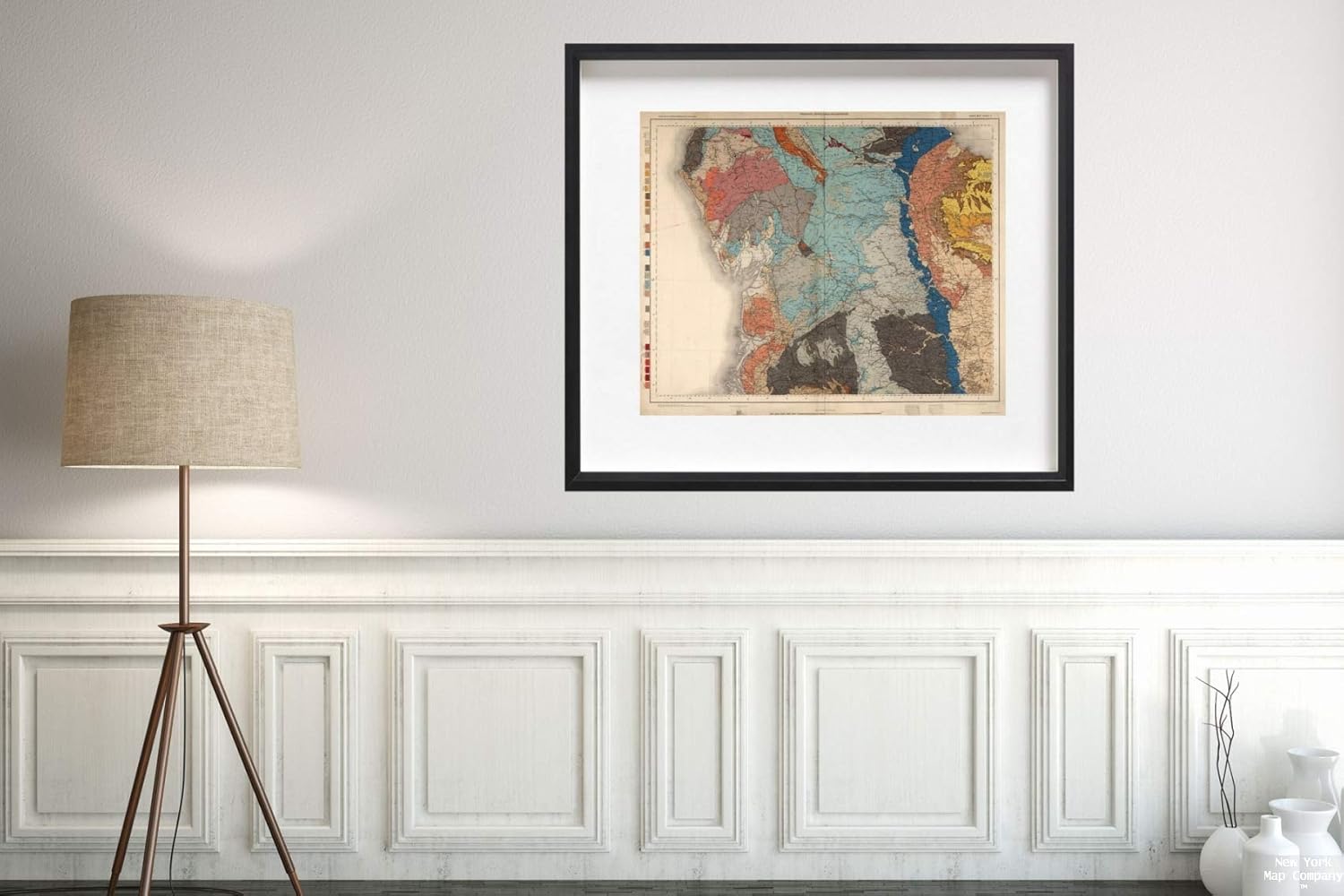 MapGeologic Atlas, Sheet 5. Ordnance Survey of England and Wales. 1891