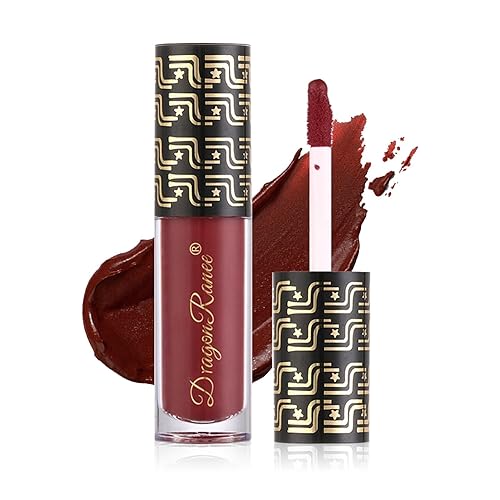 Vampire Color Rojo Oscuro Mate Lápiz Labial Líquido Lápiz Labial Terciopelo Brillo Labial Mancha De Labios Larga Duración Impermeable Antiadherente disponible en Yaxa Peru