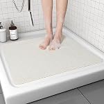 Mats de bain pour douche, non-dérapant Texturé Mat de douche doux Mat de bain Mat de massage Mat de lofah pour salle de bains, zone de douche ou humide