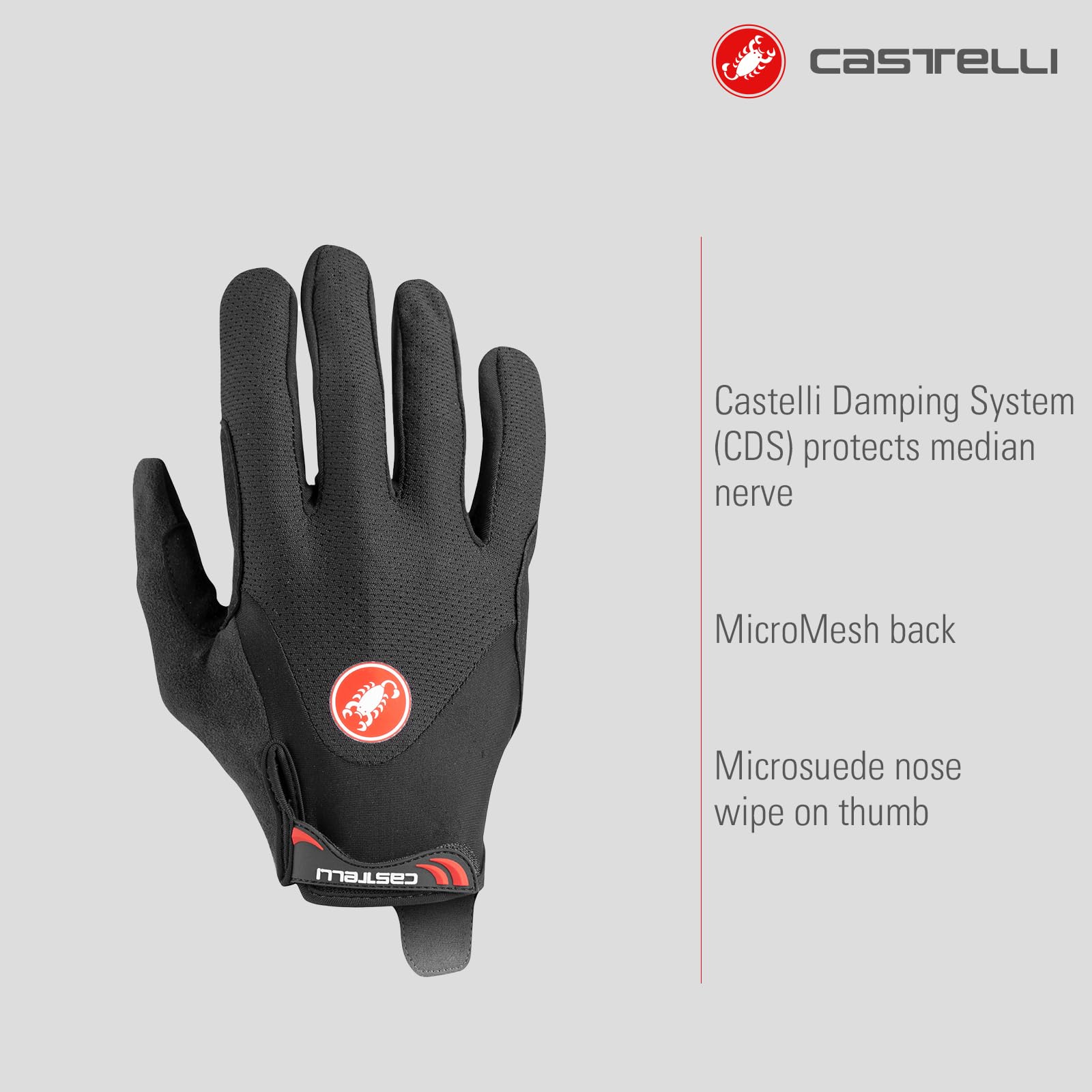 CASTELLI Arenberg Gel LF Glove męskie rękawice sportowe