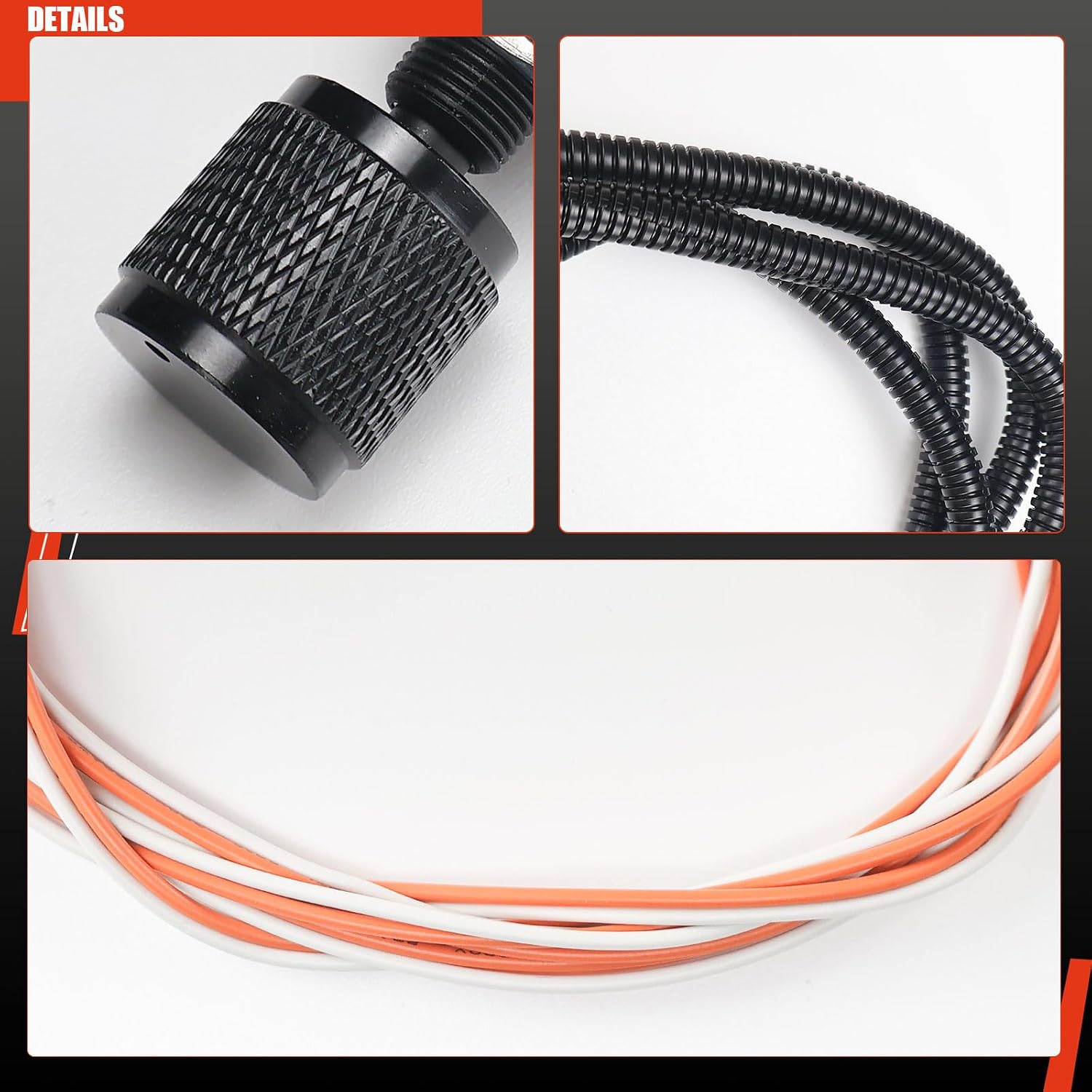 SOTF Switch Compatible with Ford 6.7L Powerstroke F-250 F-350 F-450 F-550 Super Duty 2011-2022, 5-Position Shift-On-The-Fly Fuel Temp Selector Switch with Connector