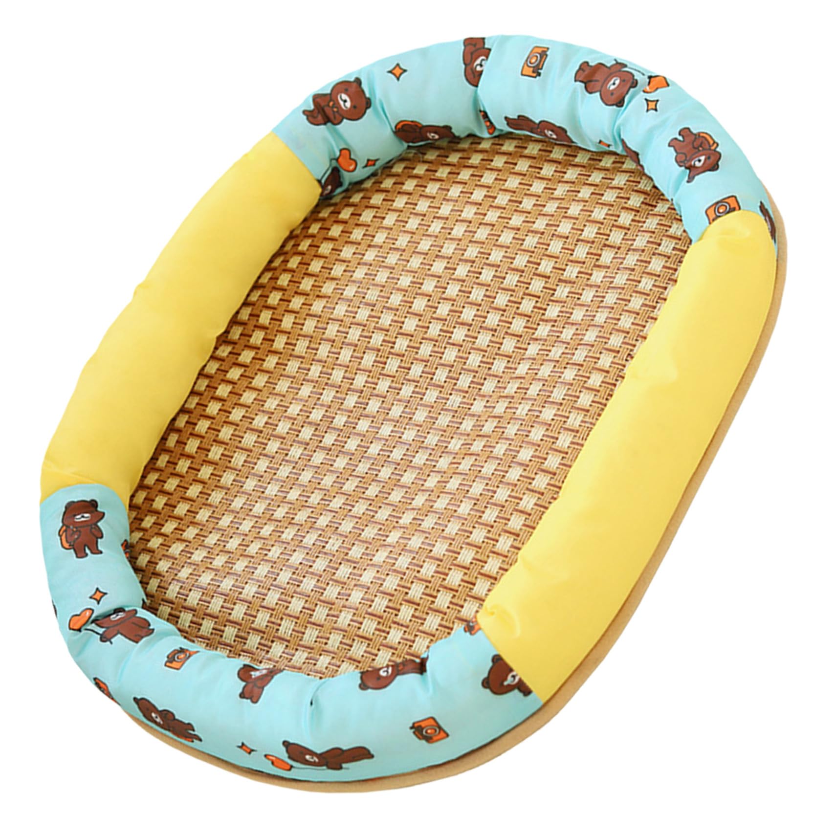 Tapis rafraîchissant pour chien au salon ou en voyage d'été