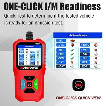 MOTOPOWER MP69038 Car OBD2 Scanner Code Reader Engine Fault Code Reader Scanner CAN Diagnostic Scan Tool - Elite Edition