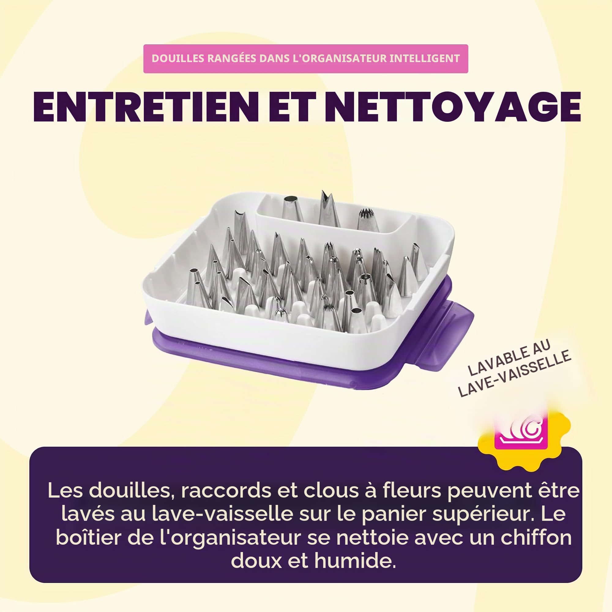 Wilton Douilles à Pâtisserie Coffret Complet Set/55, Douilles Professionnelle Métallique Buse de Glaçage Réutilisable pour la Décoration de Gateaux, Muffins et de Cupcakes