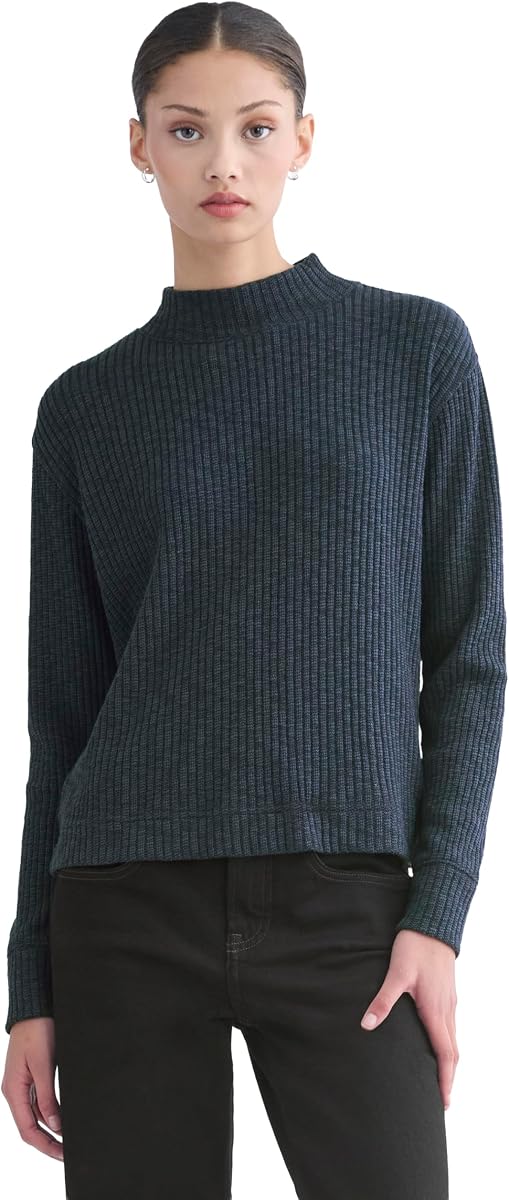 Everlane Women's Everlane The Cozy Rib Funnel-Neck