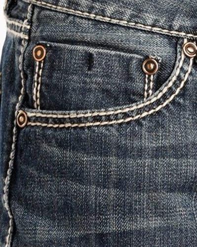 Miniatura 5 de Rock & Roll Denim Jeans rectos de corte recto de ajuste relajado #M0S8553