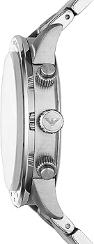 EMPORIO ARMANI クロノグラフ ar-11241 エンポリオアルマーニ腕時計/メンズ/AR11241/ブラックダイアル