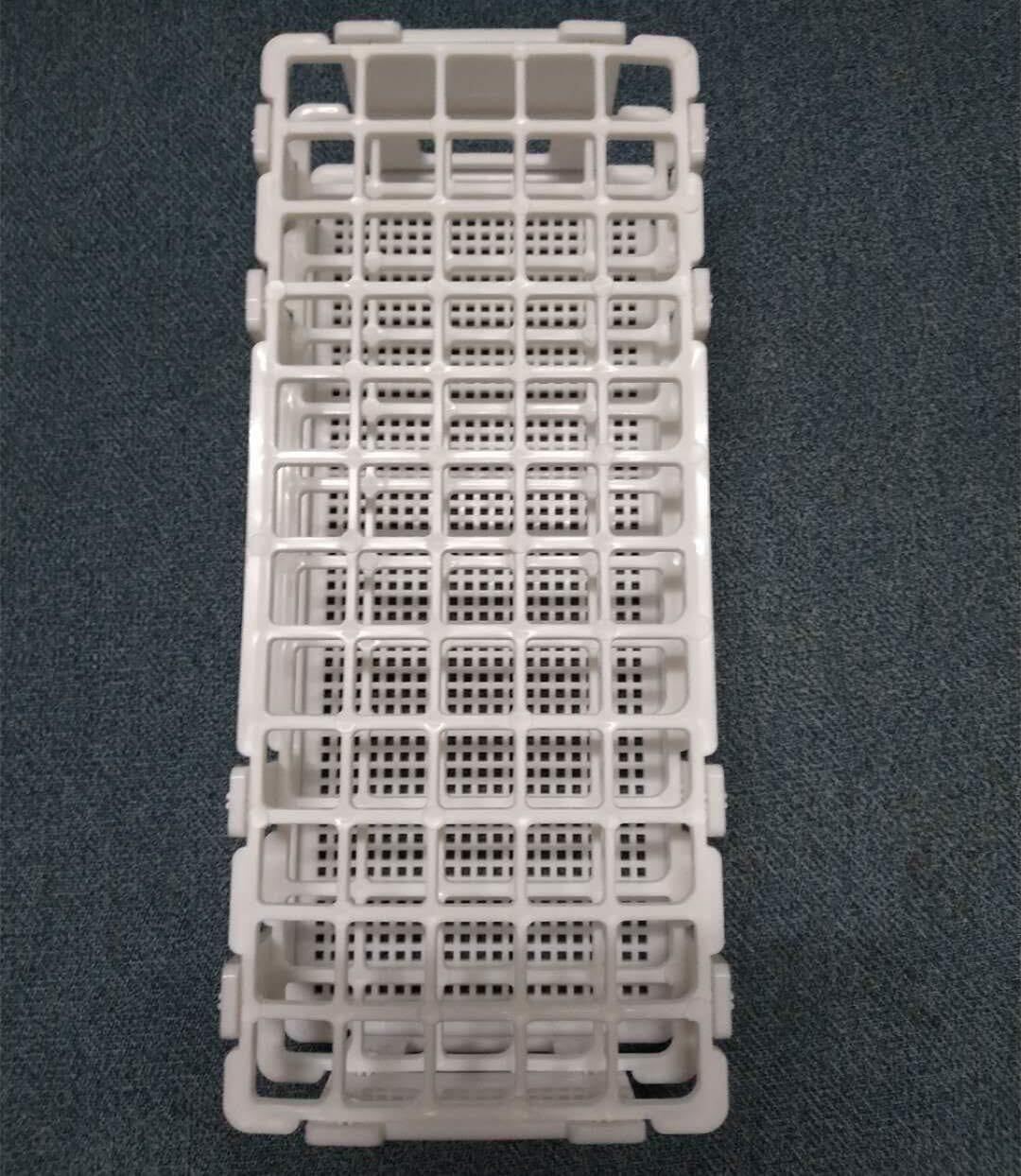 Stojak Probówki 3-pak plastikowych stojaków na probówki, 60 otworów, uchwyt stojak laboratoryjny 16 mm, biały, zdejmowany Laboratoryjne