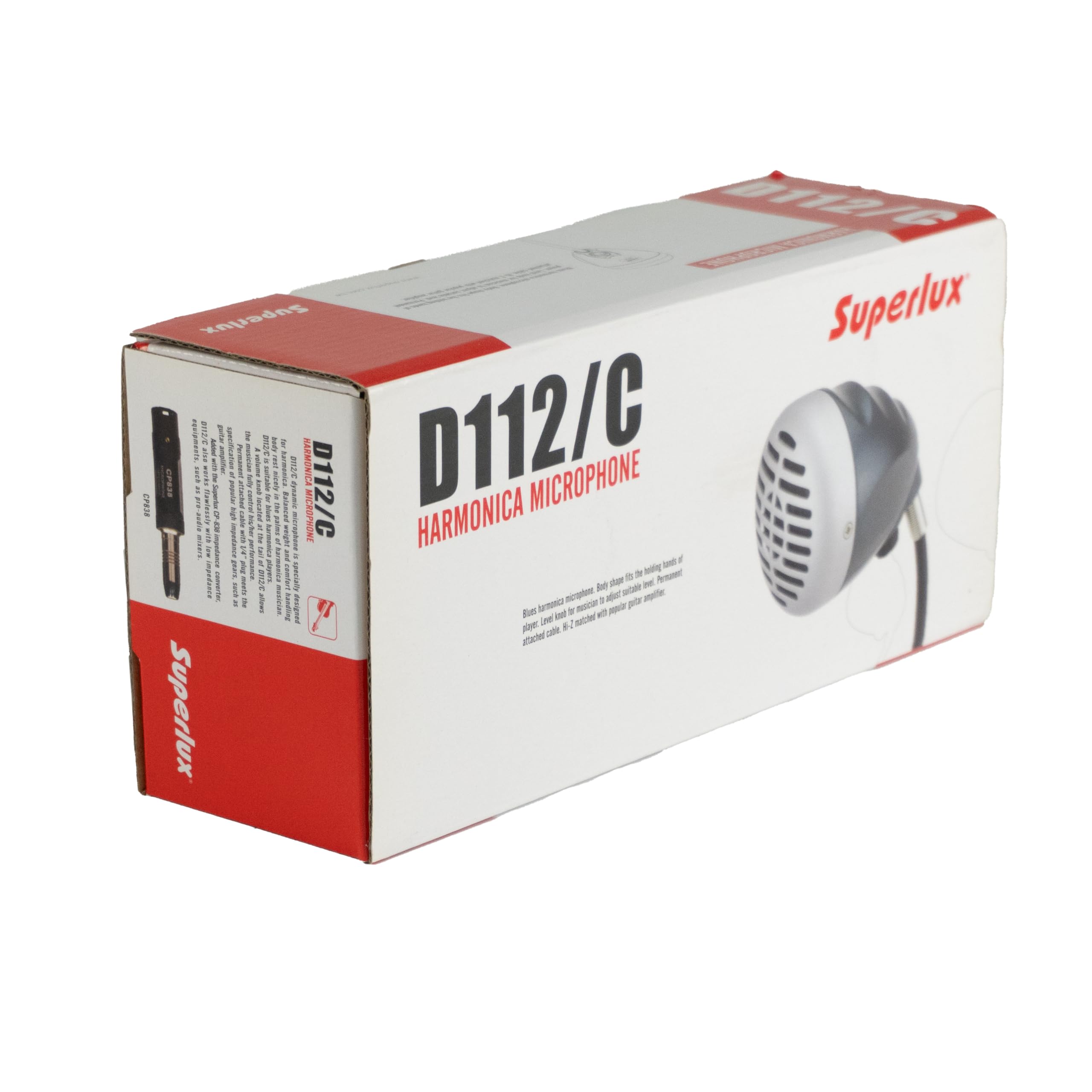 Superlux D112/C Dynamisches Mundharmonika-Mikrofon