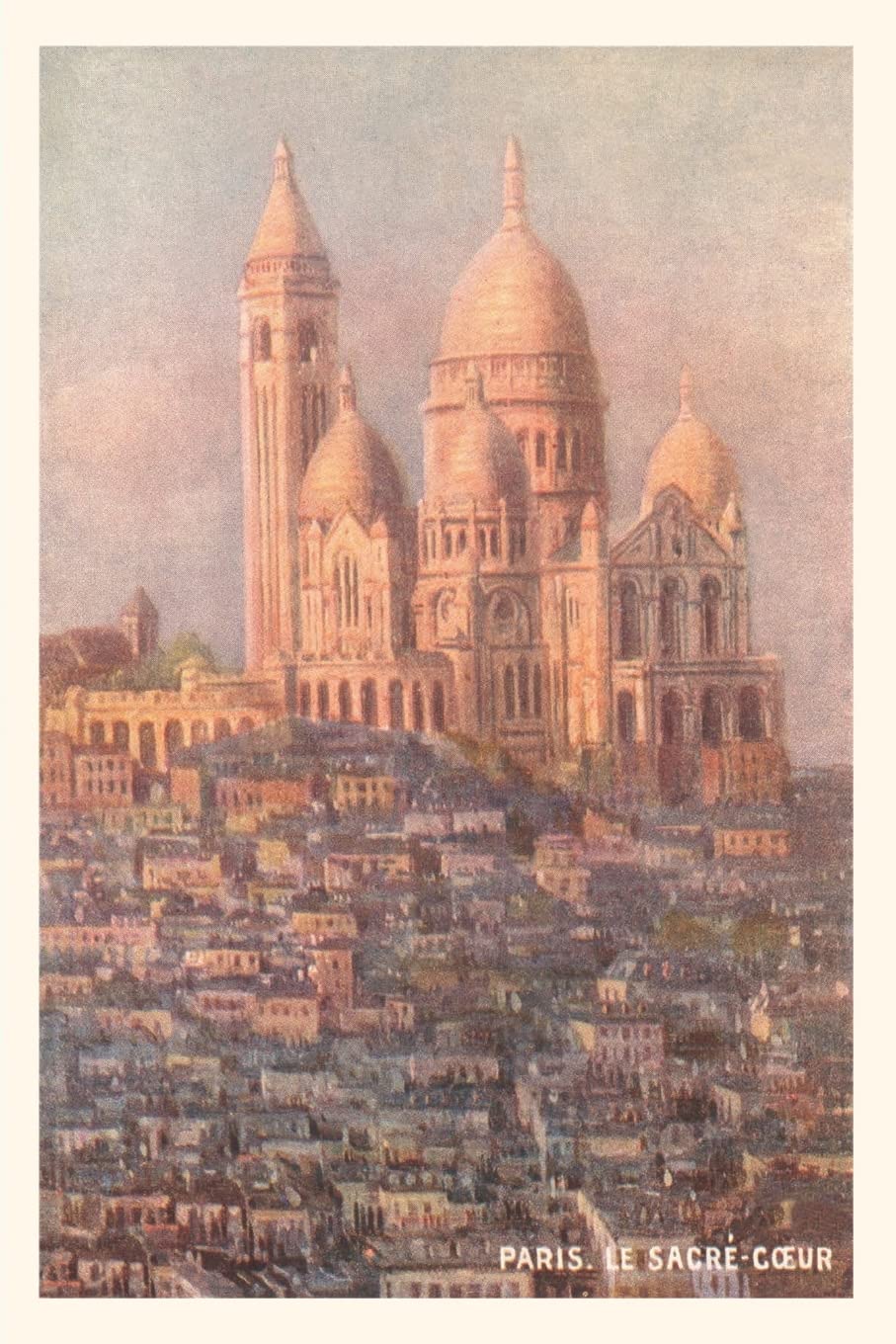 Vintage Journal Sacre Coeur Basilica (Pocket Sized - Found Image Press Journals) Paperback – Import, 7 June 2022