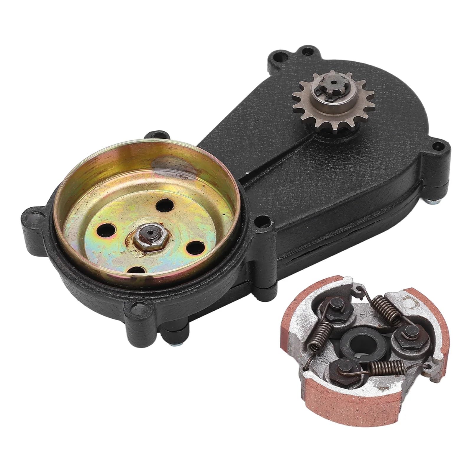 Sprzęgło samochodowe Zestaw sprzęgła skrzyni biegów 14T z dzwonkiem sprzęgła pasujący do 43cc 49cc Mini PIT Off-road Motorcycle Mini Four-wheel