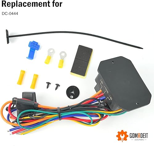 Miniatura 3 de GOMADEIT Controlador de ventilador eléctrico compatible con Honda Accord Civic Ford F-350 Mondeo Mazda 929 Suzuki Swift Nissan Patrol Controlador de