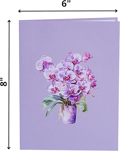 Miniatura 5 de Tarjeta de cumpleaños emergente, tarjeta de cumpleaños 3D desplegable para el día de la madre, aniversario, agradecimiento y agradecimiento (tamaño