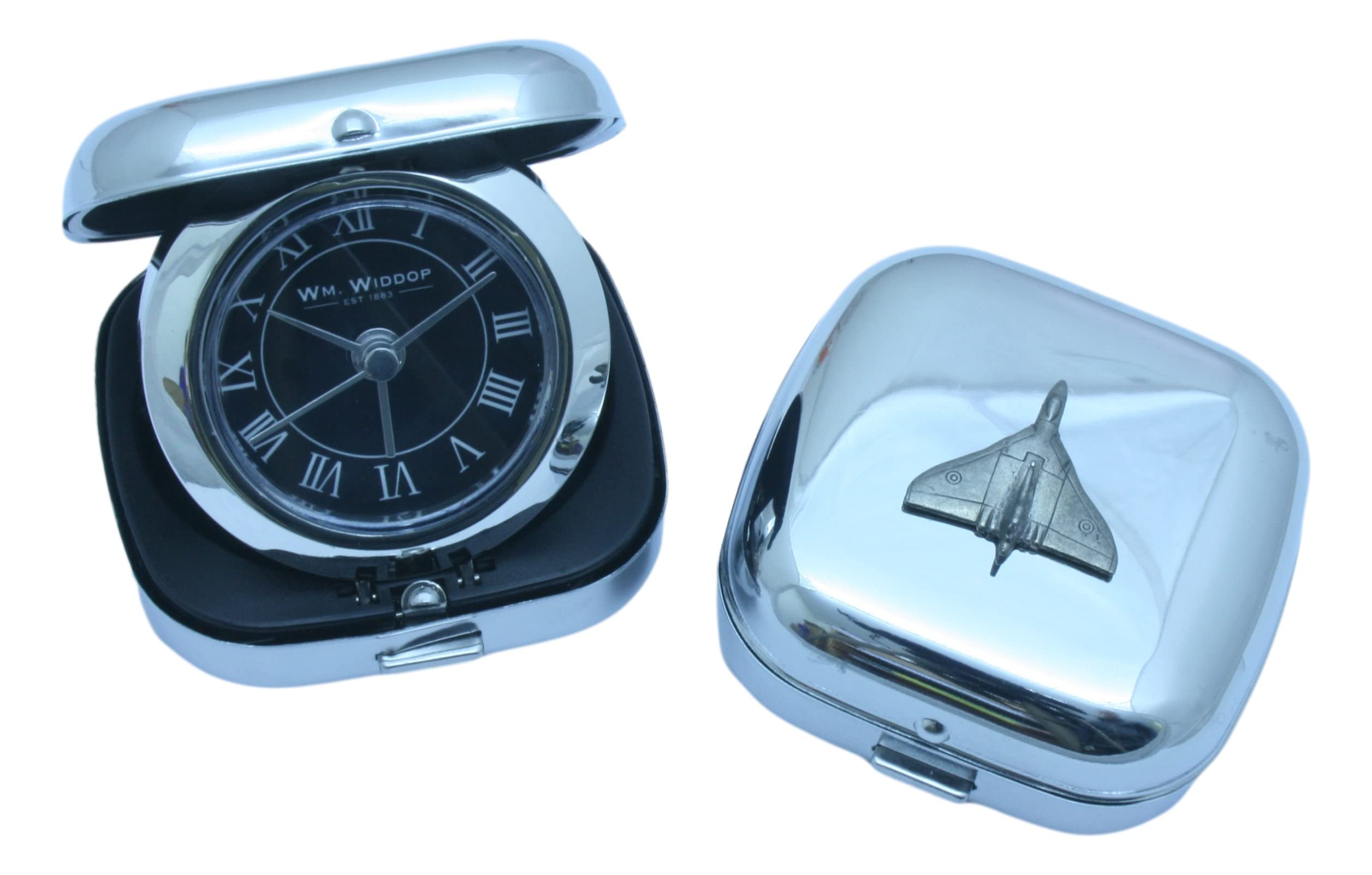 Gamekeepers Cottage gifts Avro Vulcan Travel Quartz Movement Alarm Clock 15