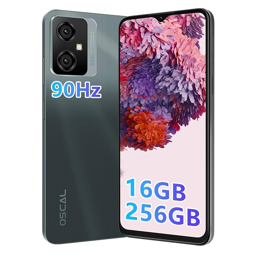 Amazon | OSCAL Tiger 10 スマホ 2024、16 GB RAM 256 GB ROM