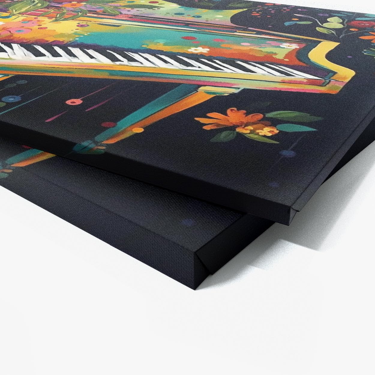 Amazon.com: Sense Canvas Piano Art Piano Whimsical 18 Canvas Art