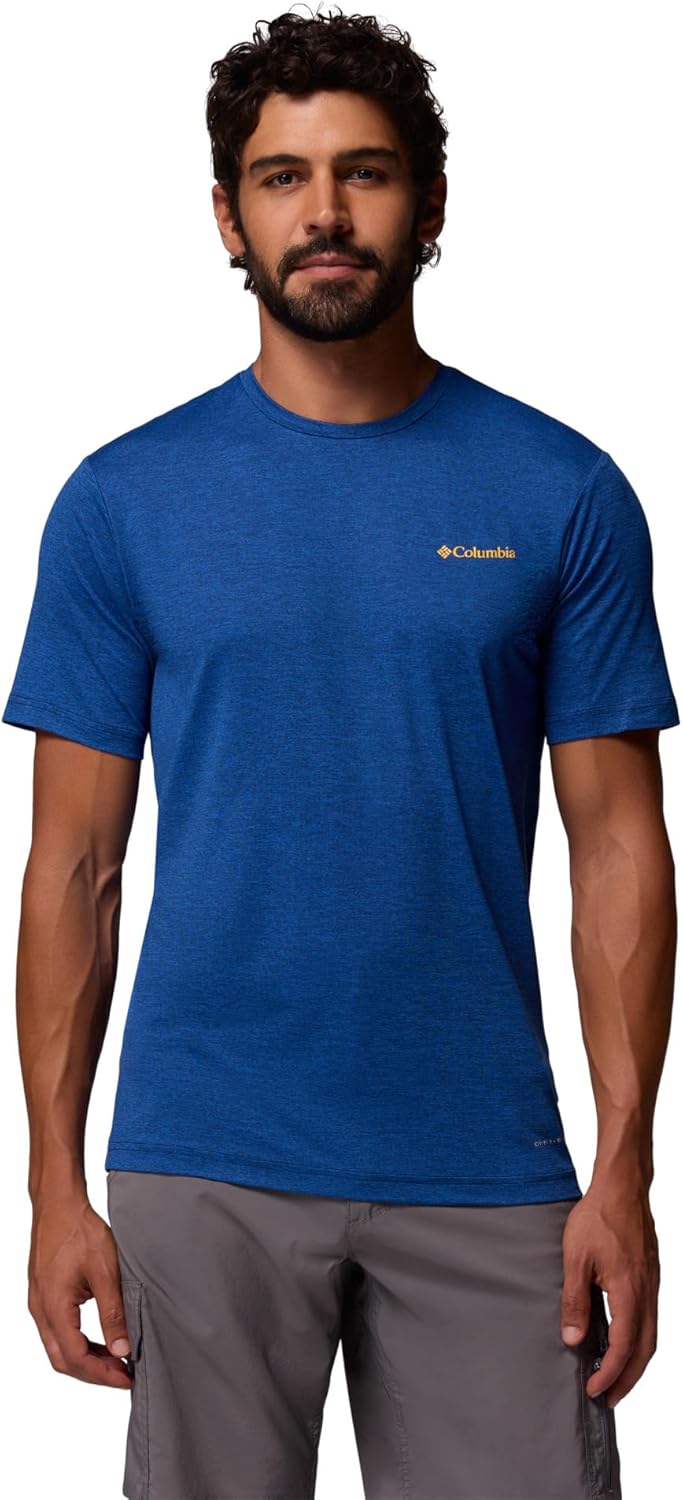 Columbia Mens Kwick Hike Back Graphic Short Sleeve Tee Columbia Mens Kwick Hike Back Graphic Short Sleeve Tee