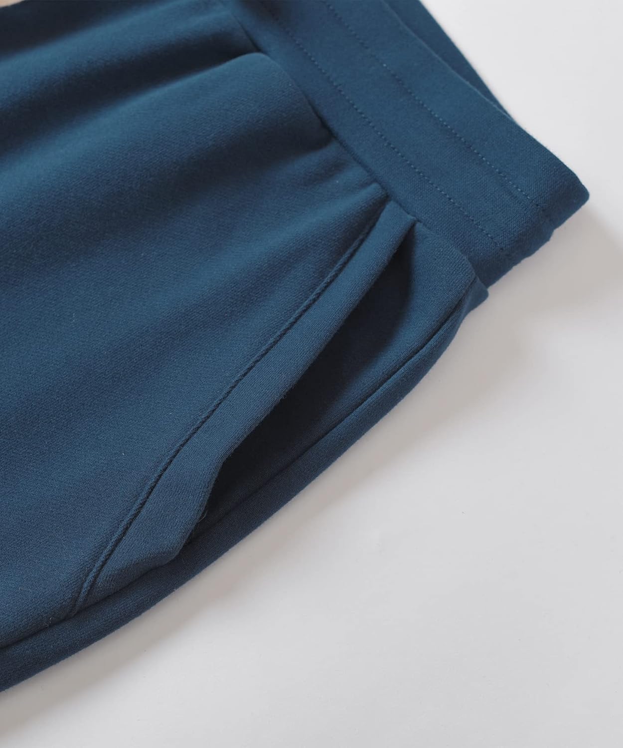 Weintee Women's Plus Size Cotton Sweatpants with Pockets - Image 5