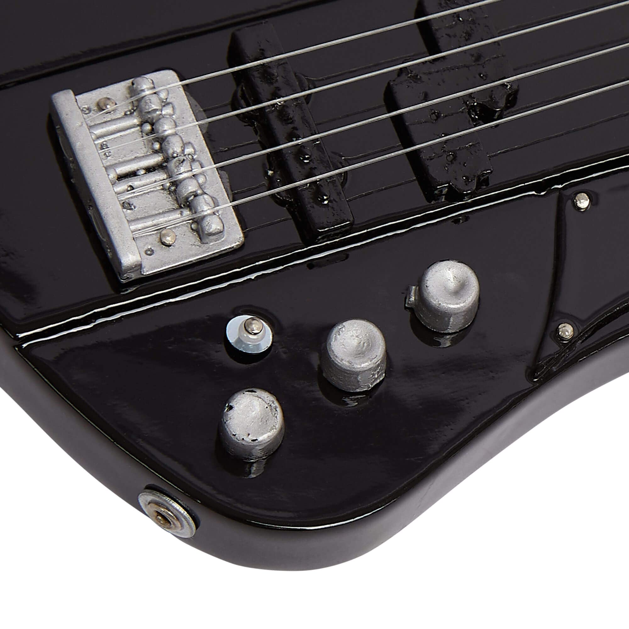 Nikki Sixx (Motley Crue) - Réplique de guitare miniature - Cadeaux de musique - Ornement fait à la main