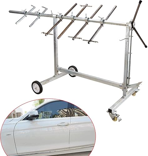 Miniatura 3 de TBVECHI Soporte para pintura de cuerpo automático, piezas de carrocería de coche, estante de pintura para panel de capó, gancho de gancho para