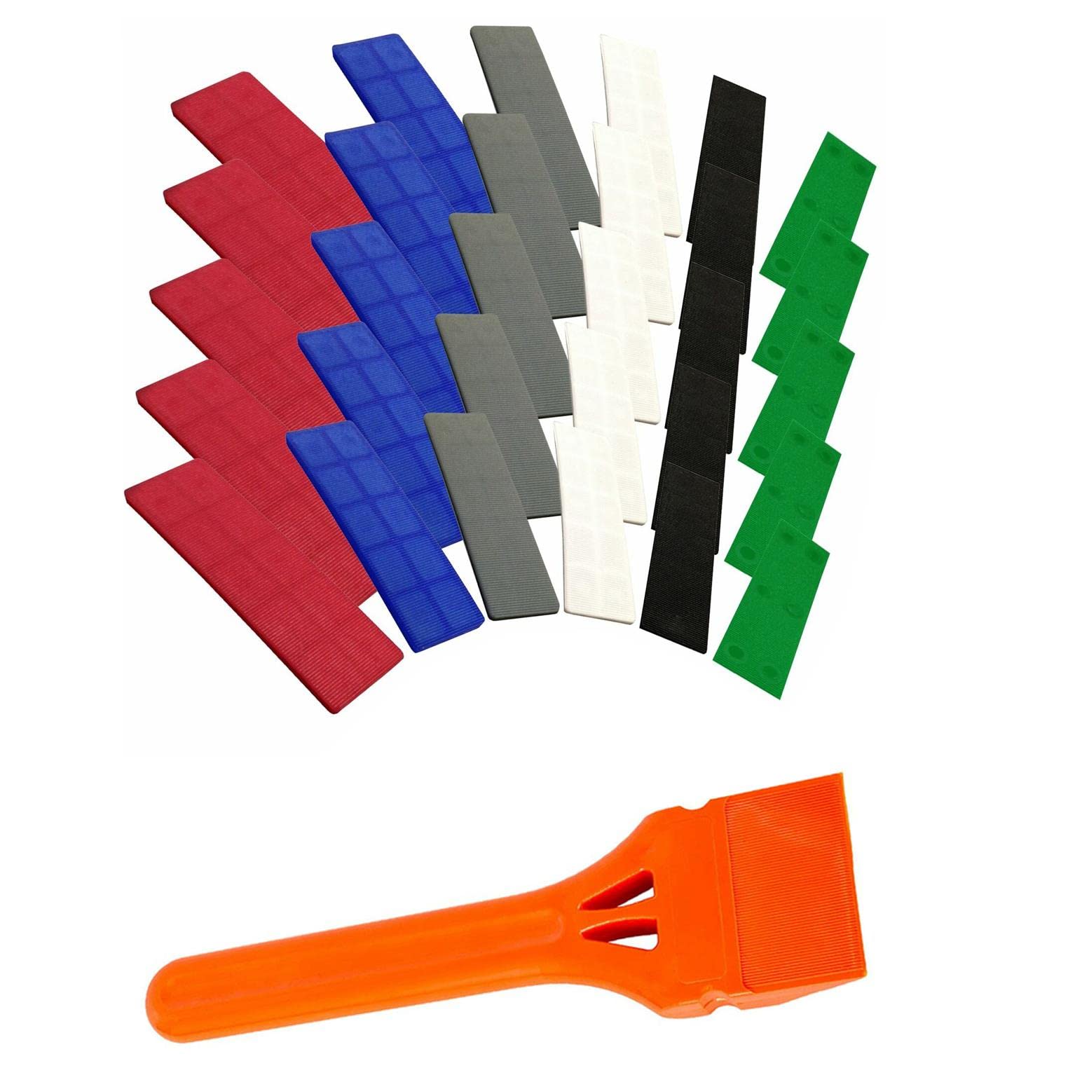 JCP Outil de vitrage de fenêtre avec 100 x 28 mm - Tailles mixtes (1 à 6 mm)