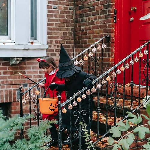 Miniatura 6 de 16 bolas colgantes de otoño para el día de Acción de Gracias, bola colgante envuelta en tela, pavo, calabaza, hoja de arce, adorno para otoño, día