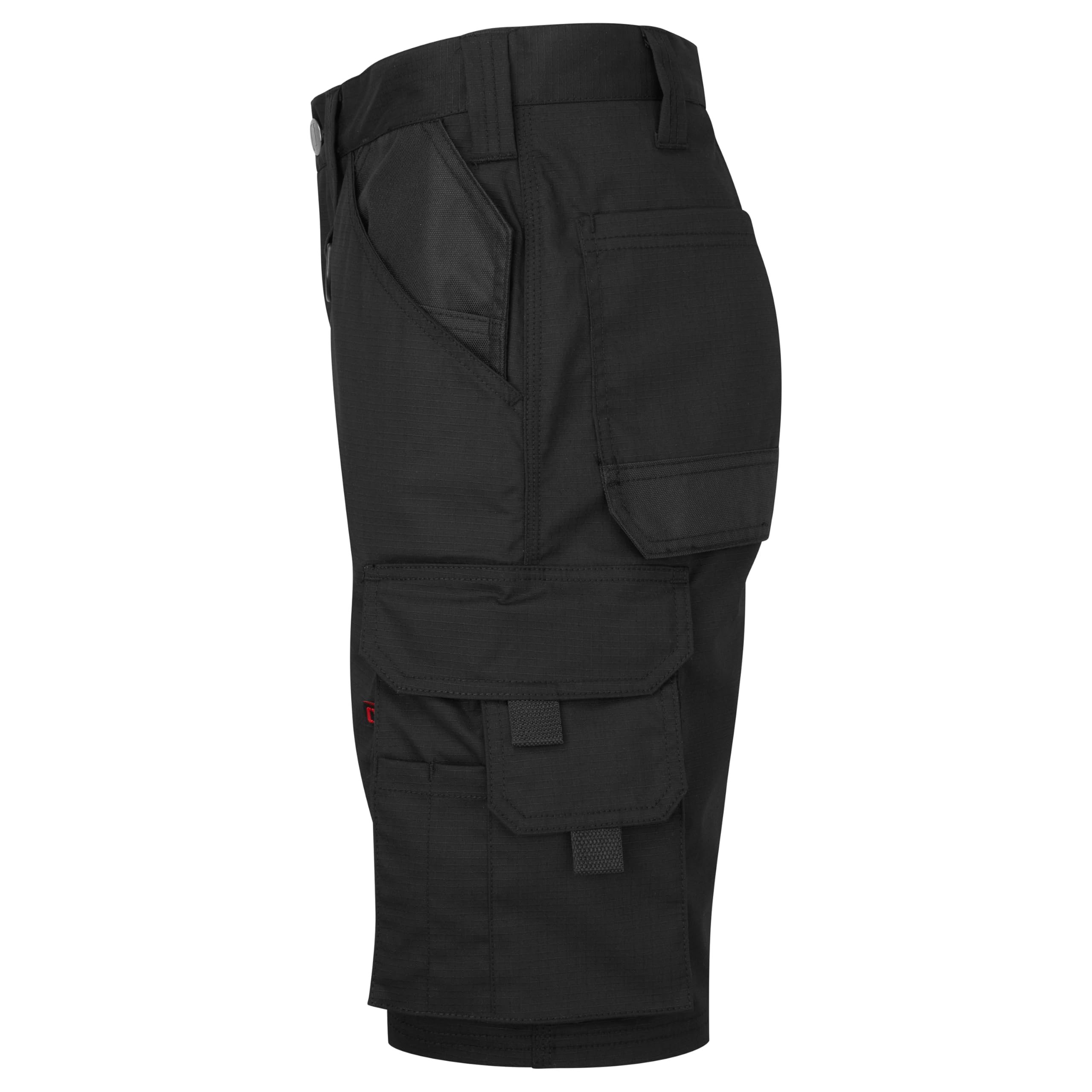 Short De Travail pour Homme – Coupe Étroite – Tissu Élastique Résistant A La Déchirure Holster Multi Poches Cordura Fermeture Éclair YKK Work Cargo - Bevel Pro