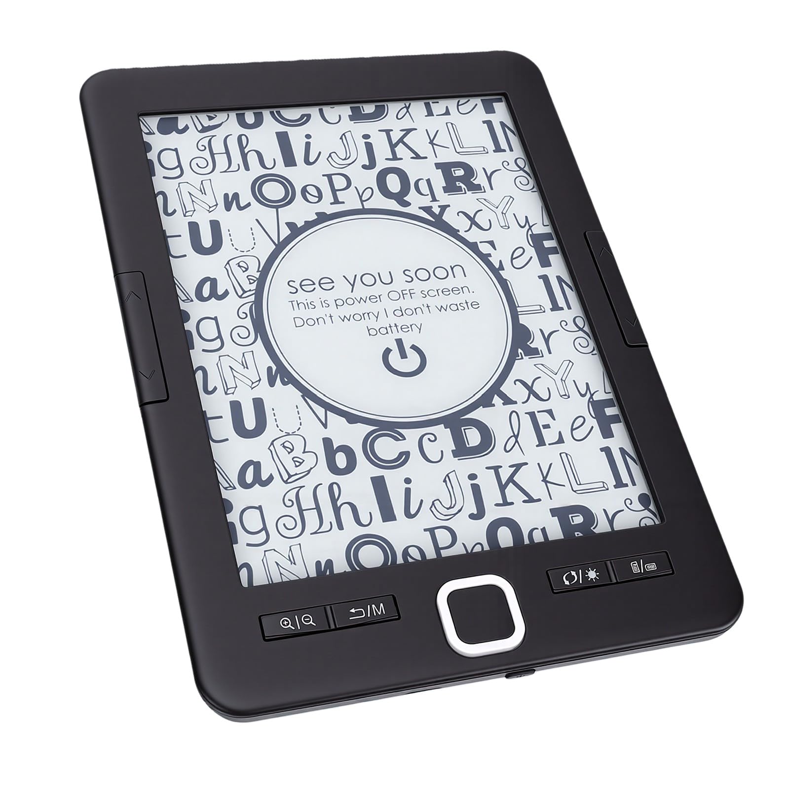 Luocute Lettore di Ebook con Schermo a Inchiostro da 6 Pollici 16 GB 128 MB RK2818