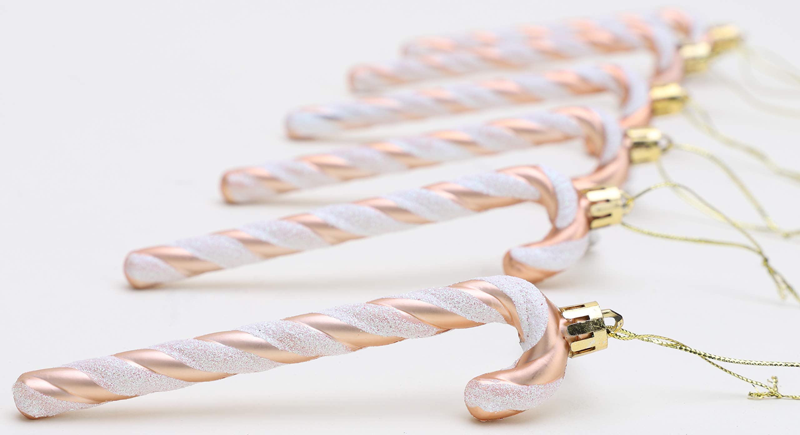 6 Pcs/lot Christmas Candy Cane Ornaments Festival Party Xmas Tree - View #4