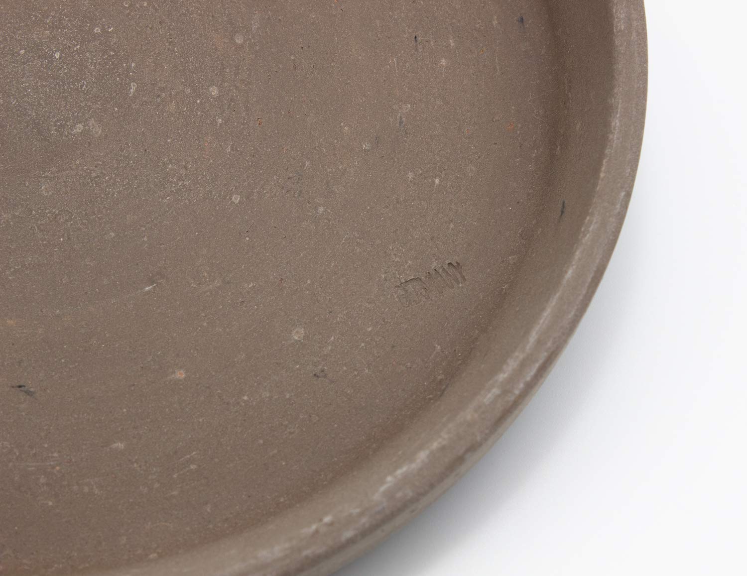 Ton Untersetzer 3 Stück Made in Germany Pflanzenteller Teller Terrakotta Übertopf wiederverwendbar rund braun 3er Set (Durchmesser außen 15,6 cm)
