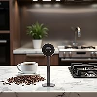 Vista 3 de 2-In-1 Gray Coffee Bean Spoon Tamping Scoop Tamper Tea Tool For Coffee Bean Spoon Coffee Measuring Coffee Scoops