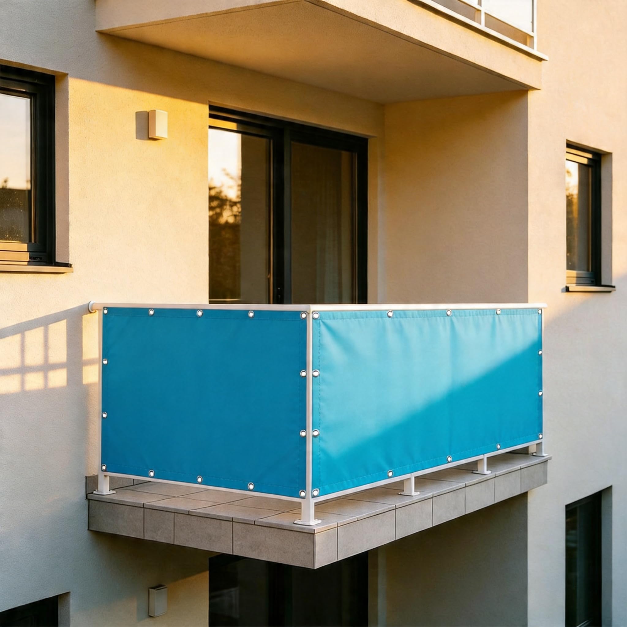 Brise-vue balcon opaque contre le vis-à-vis et les intempéries