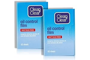 Oil Control Film Replacment, 120-Sheet Makeup-Friendly Oil Blotting Sheets for Oily Skin