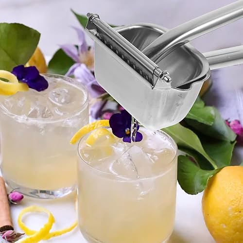 Miniatura 7 de VICASKY Stainless Steel Manual Fruit Squeezer for Home Kitchen Easy Squeeze Citrus Juicer Press Practical Non-electric Extractor for Lemon Orange