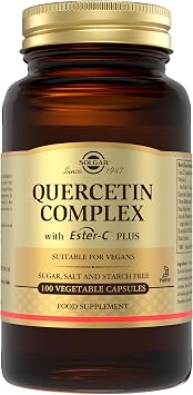 Solgar Quercetin Complex with Ester-C Plus - 100 Veg Capsules