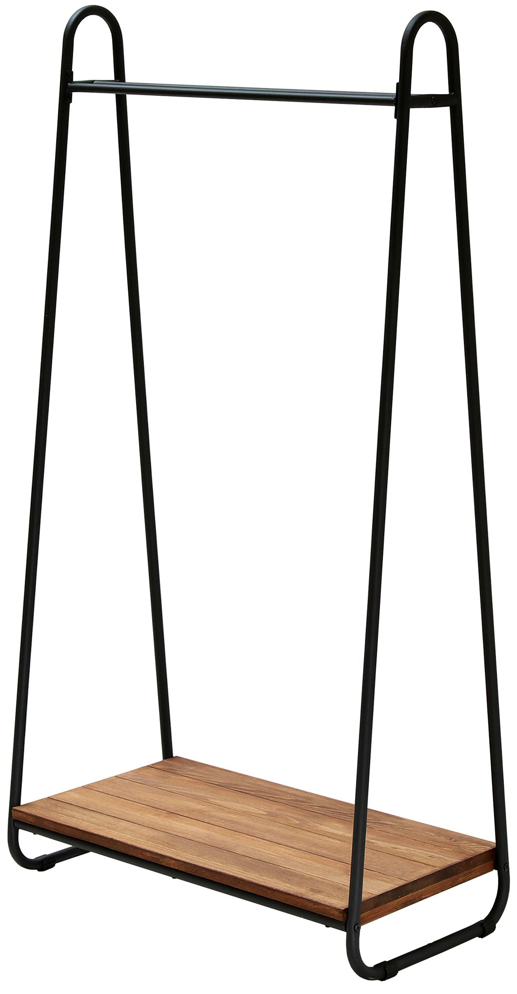 Amazon｜ガーデンガーデン アイアン*ウッド ハンガーラック 幅78cm 
