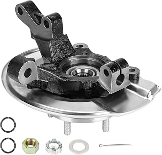 New Front Left Steering Knuckle & Wheel Bearing Hub Assembly, 4WD AWD FWD