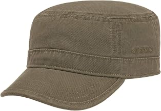 Stetson Gosper Army Women/Men Cap – Urban Military with Visor, Closed in the Back Spring-Summer