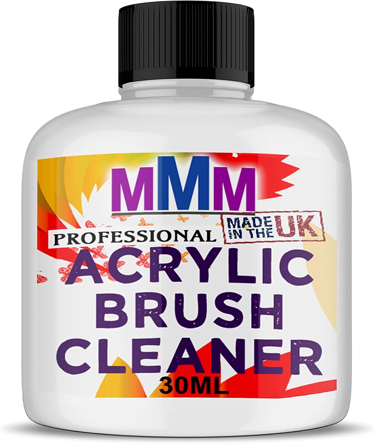 Acrylic Nail Brush Cleaner POWERFUL Liquid Cleaner for Acrylic Gel Nail Brushes (30ML)