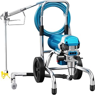 Airless Paint Sprayer, 1800W High Efficiency Electric Paint Sprayer,5X Faster Painting,3800PSI Electric Paint Spray Gun, Professional Results for Walls, Fences, Decks, Furniture-2025 Upgraded
