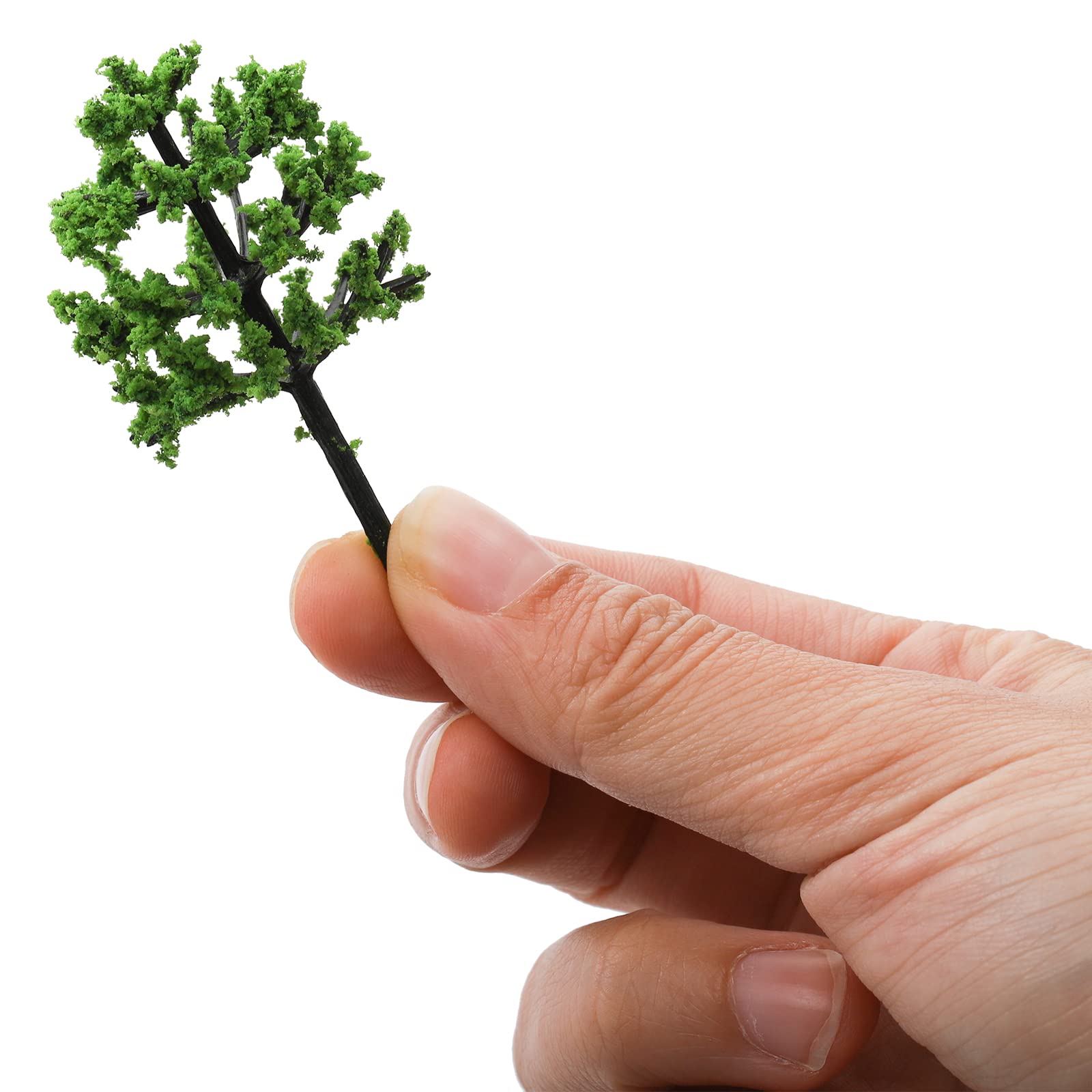 Lyellfe 80 Pieces Model Trees, 1-2.7 inch Mixed Model Tree - Image 3