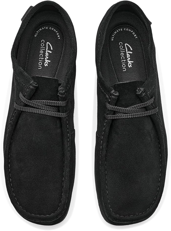 Мужские ботинки Clarks Wallaston Low, цвет: Чёрный — фото 6