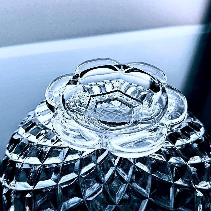 Baccarat　オールドバカラ/※美品　ディアマン 大型フルーツコンポート 希少なアンティークバカラ製コンポート 1936年以前の優雅な一品 輝く