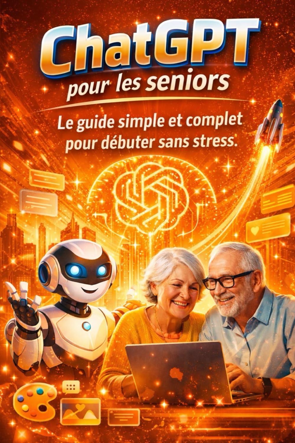 ChatGPT pour les seniors: Le guide simple et complet pour débuter sans stress