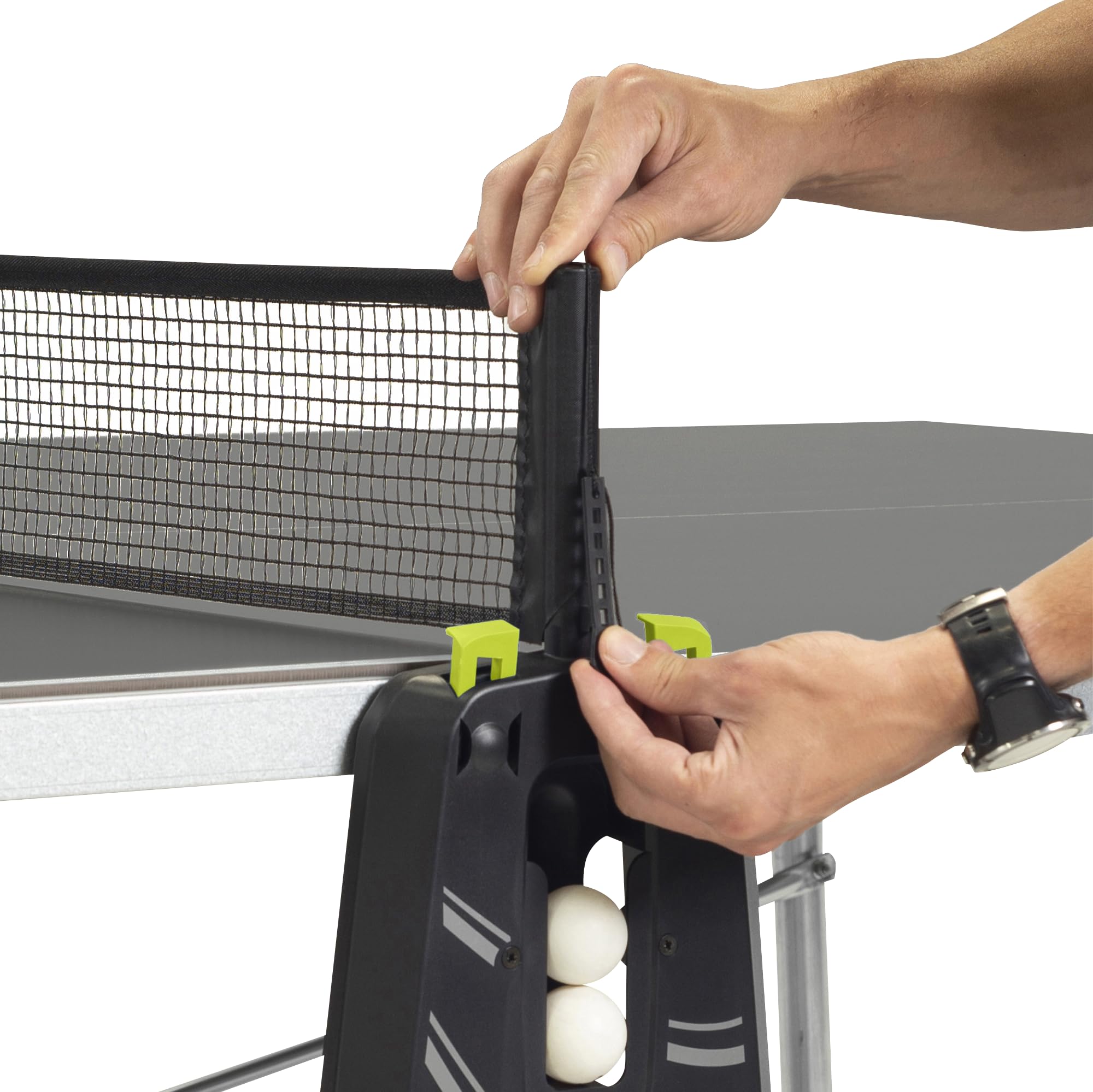 Cornilleau Instinct - Outdoor Tischtennisplatte - Wetterfest - Robust - Qualitativ - Klappbar - 10 Jahre Garantie - 5 mm Melaminharzplatte