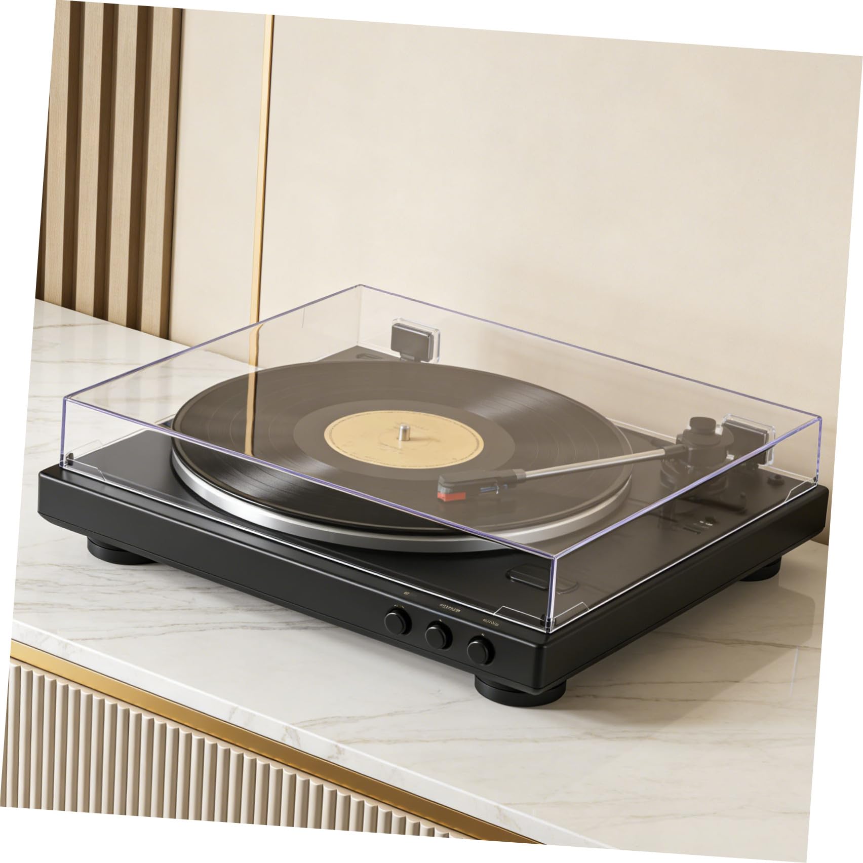 Toddmomy Copertura protettiva trasparente rettangolare in acrilico per - Protezione antipolvere per apparecchi audio casalinghi 16,2x13,2x2,4 pollici